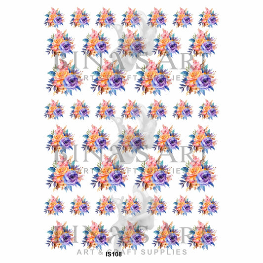 Flower Insert Sheet (Transparent Sheet)