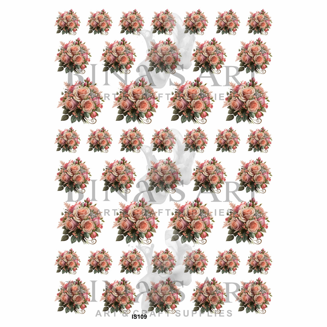 Flower Insert Sheet (Transparent Sheet)