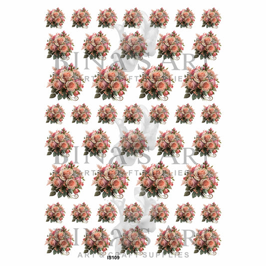 Flower Insert Sheet (Transparent Sheet)