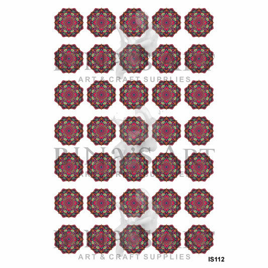 Rangoli Design Insert Sheet (Transparent Sheet)