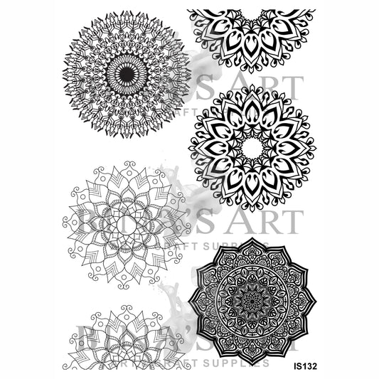Mandala Designs Insert Sheet (Transparent Sheet)