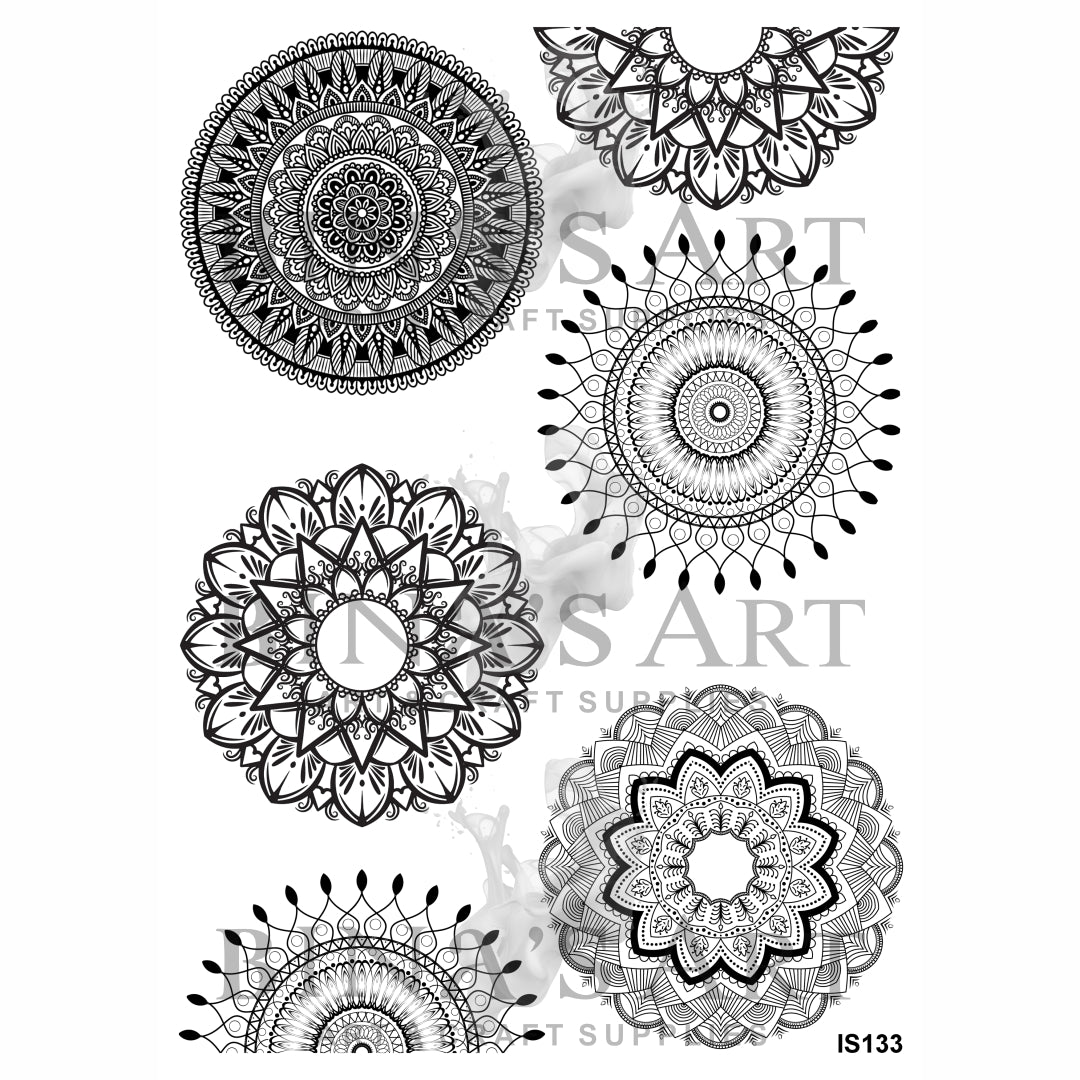 Mandala Designs Insert Sheet (Transparent Sheet)