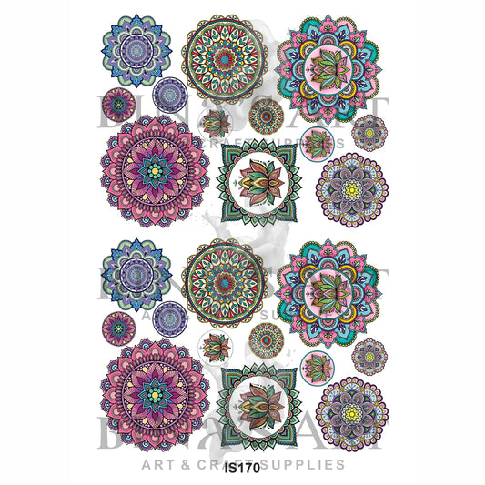 Mandala Designs Insert Sheet (Transparent Sheet)