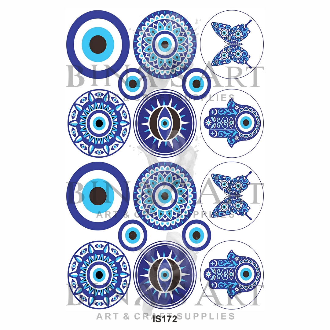 Evil Eye Designs Insert Sheet (Transparent Sheet)