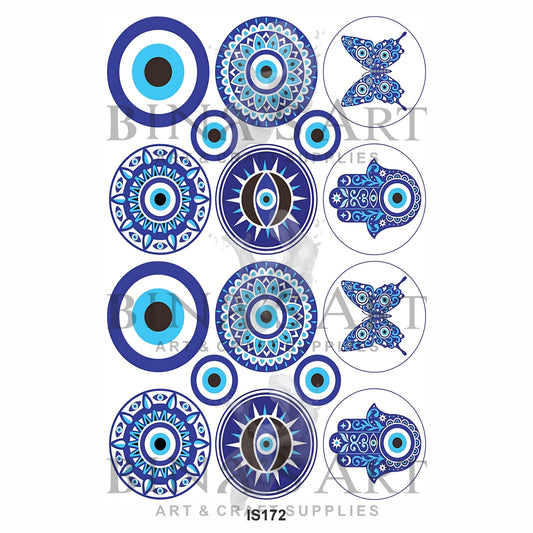 Evil Eye Designs Insert Sheet (Transparent Sheet)