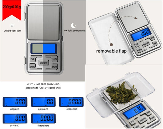 Pocket Scale Battery Included