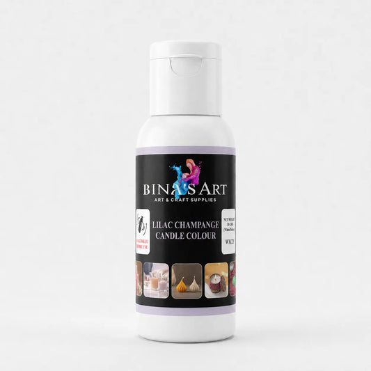 Lilac Champange Candle Colour