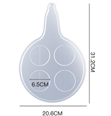 4 Cavity Shot Tray