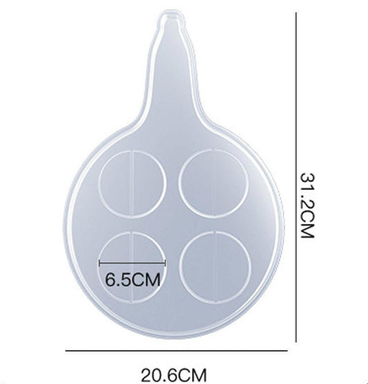 4 Cavity Shot Tray