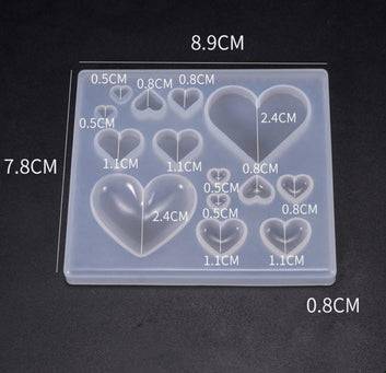 16 IN 1 Heart Mould