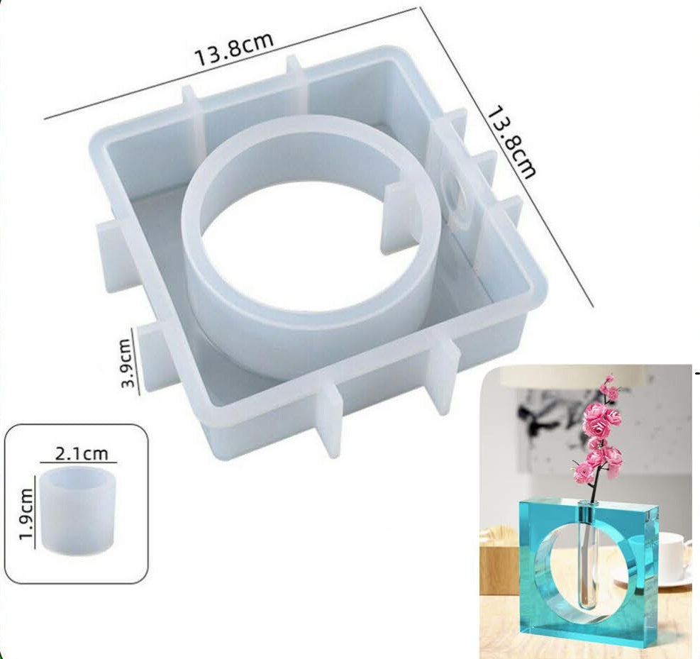 Square Resin Planter Mould