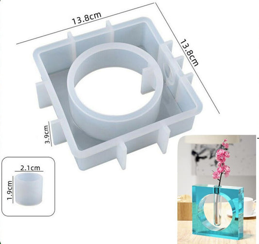 Square Resin Planter Mould