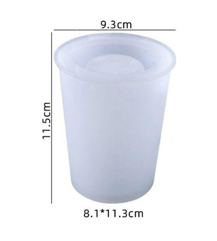 Big Round Broad Base Planter &  Pen Stand Mould