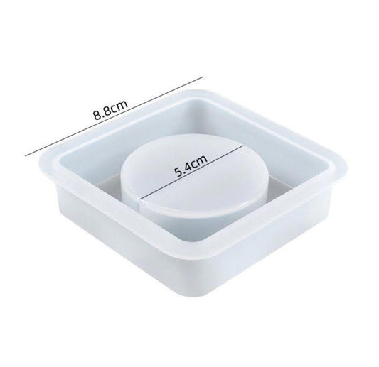 Square Candle Holder & Bowl