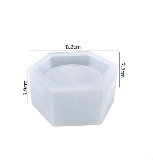 Hexagon Candle Holder & Bowl