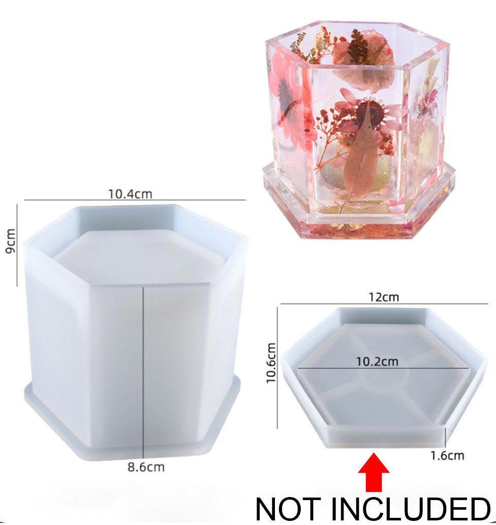 Hexagon Planter & Pen Stand Mould