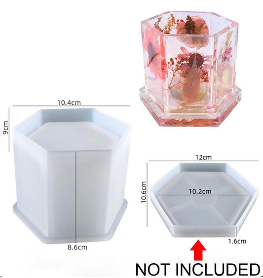 Hexagon Planter & Pen Stand Mould