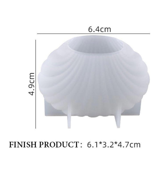 Small Shell Candle Mould