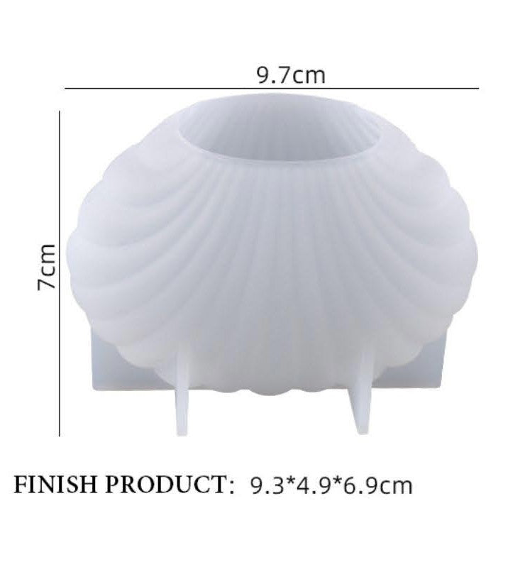 Big Shell Candle Mould