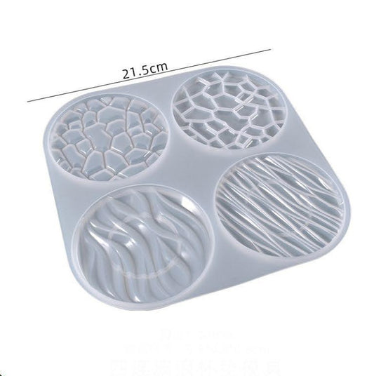 4 IN 1 Designer Coaster Mould