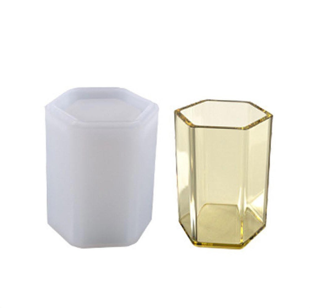 Hexagon Pen Stand Mould