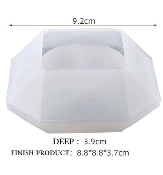 Square Diamond T-Light Mould