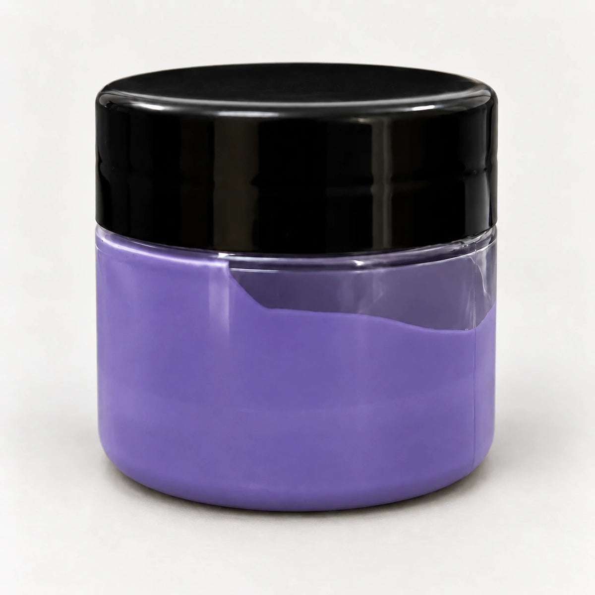 Wild Purple Opaque Pigment 20ml in a clear jar with a black lid