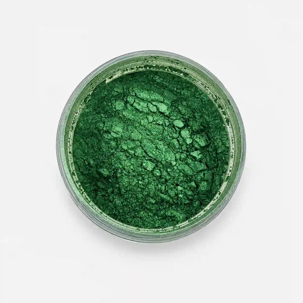 Mica Pearl Powder — Moss Green product view