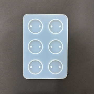 6 Cavity Round Rakhi Mould