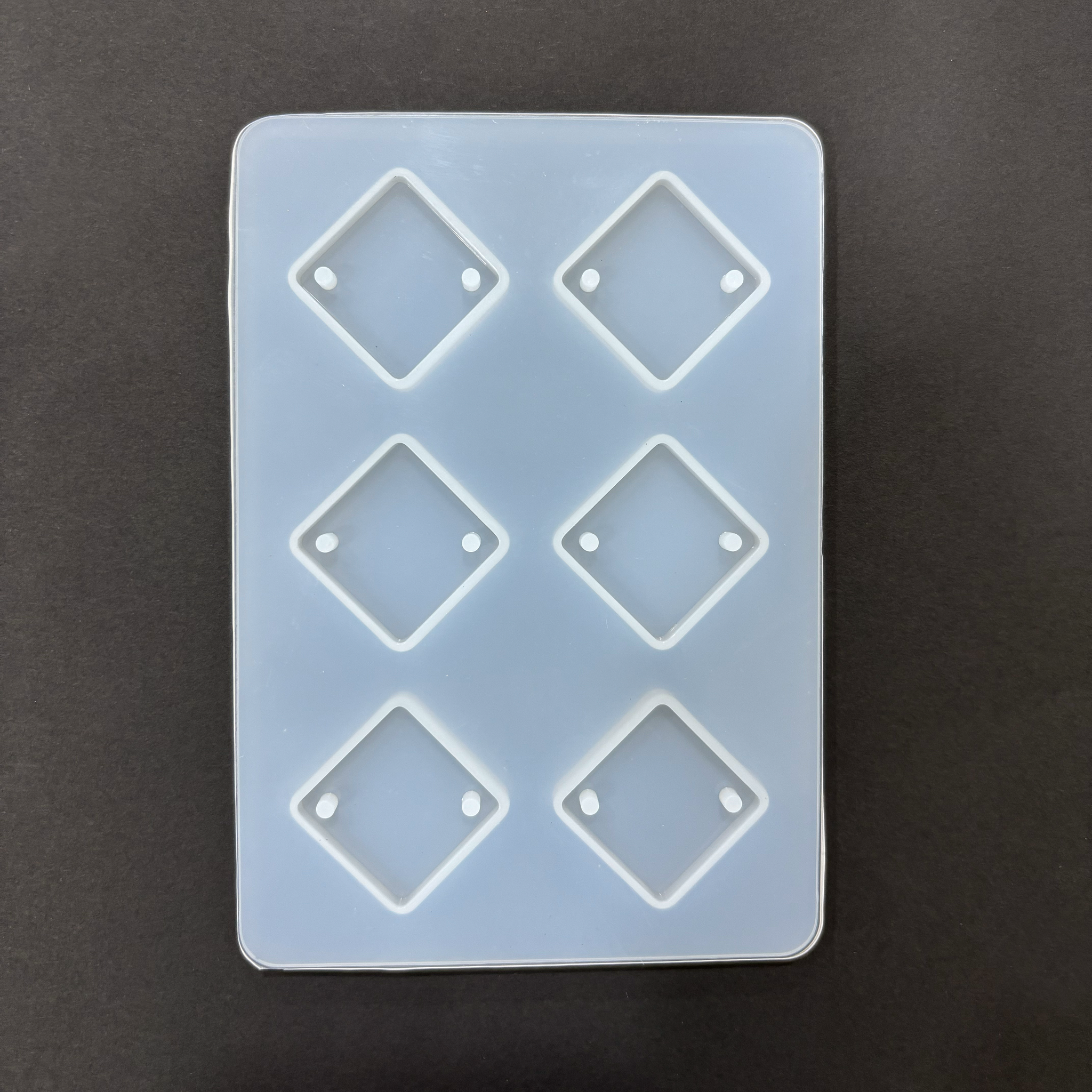 6 Cavity Rhombus Rakhi Mould