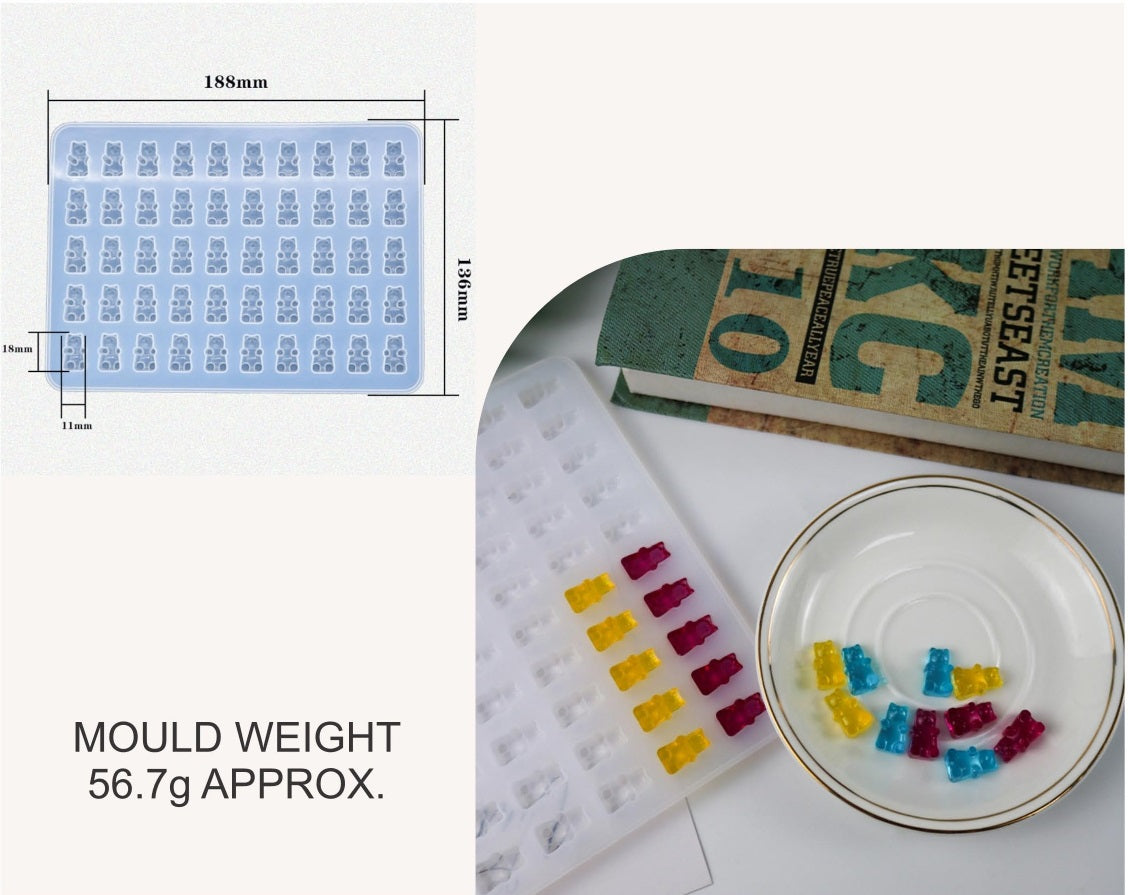 50 Cavity Bear Mould