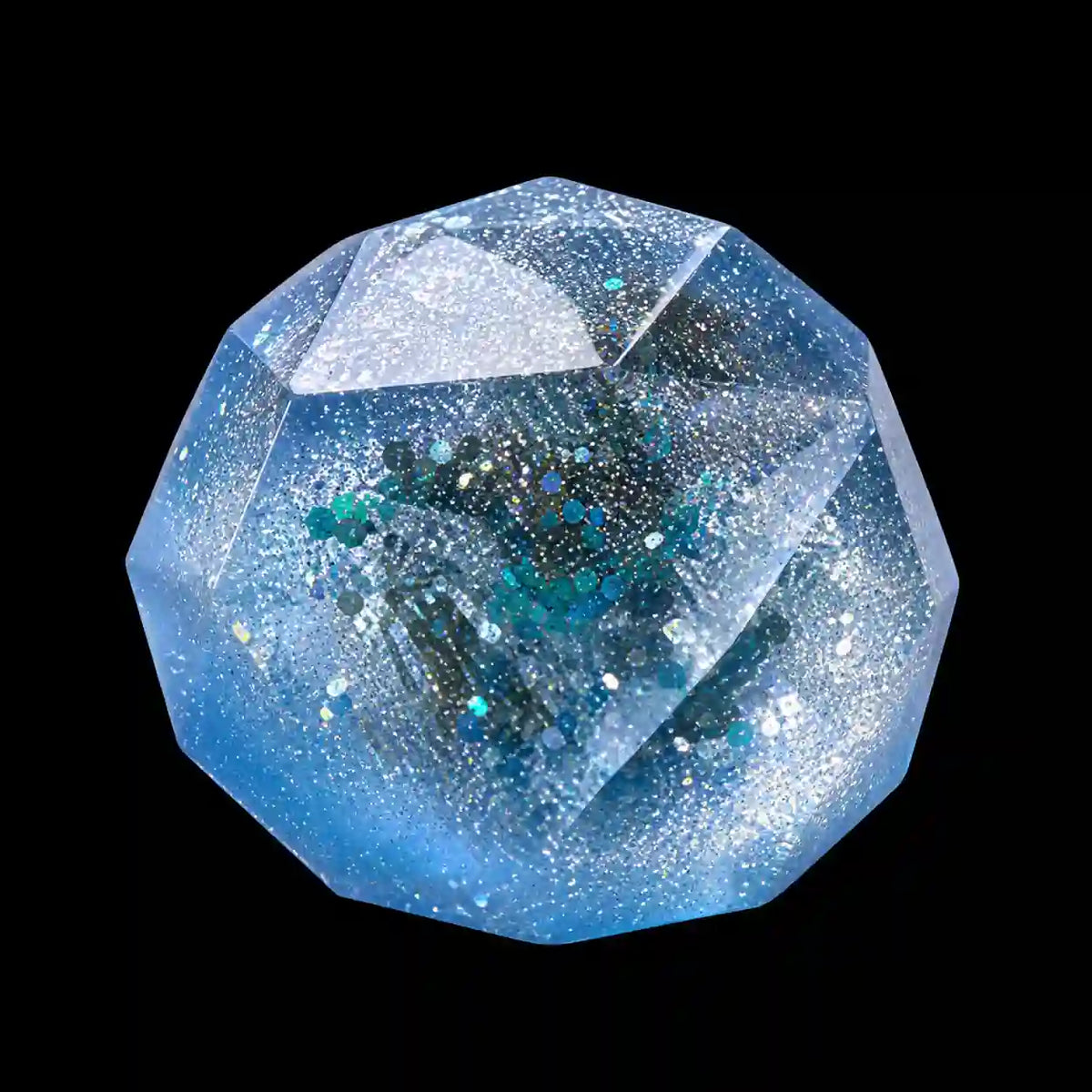3D Diamond Resin Paperweight – finished output example only