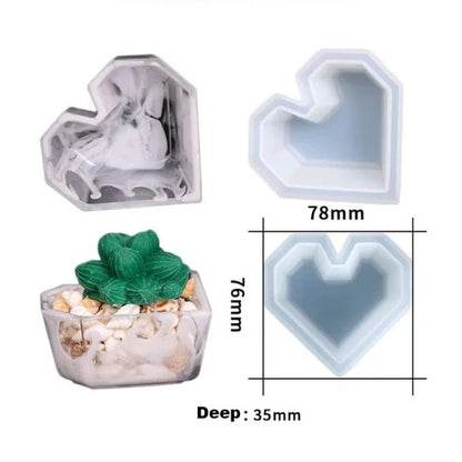 3D Heart Shaped Mould