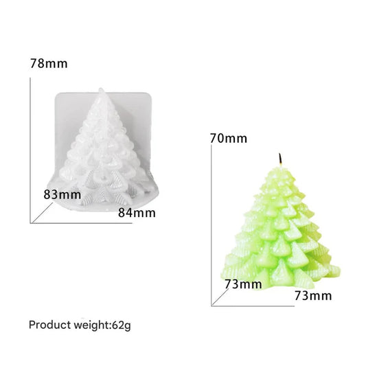 Christmas Tree Candle Mould