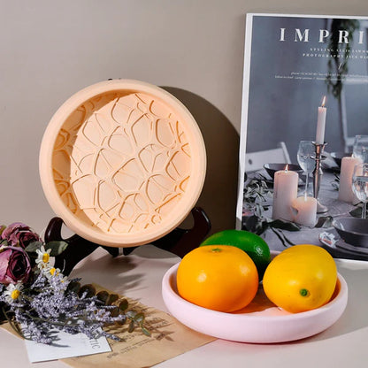 Abstract Theme Plate & Tray Mould