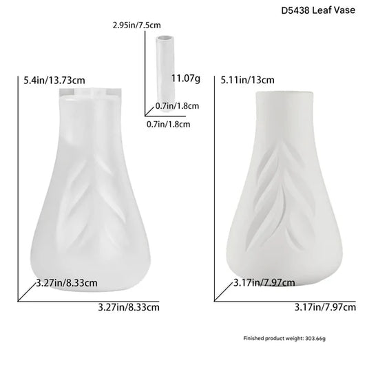 Leaf Pattern Vase Mould