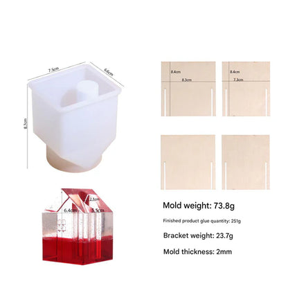 House Shape Vase & Planter Mould