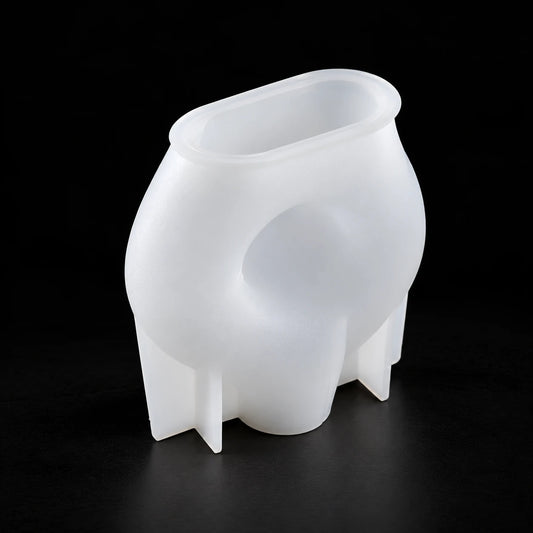 Donut Shaped Vases Planter Mould – product view