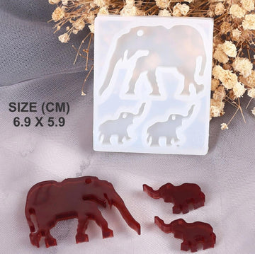 3 IN 1 Elephant Mould