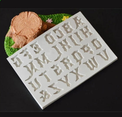 Designer Alphabet Mould