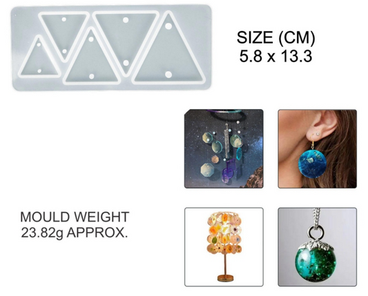 5 IN 1 Triangle Jewellery & Rakhi Mould