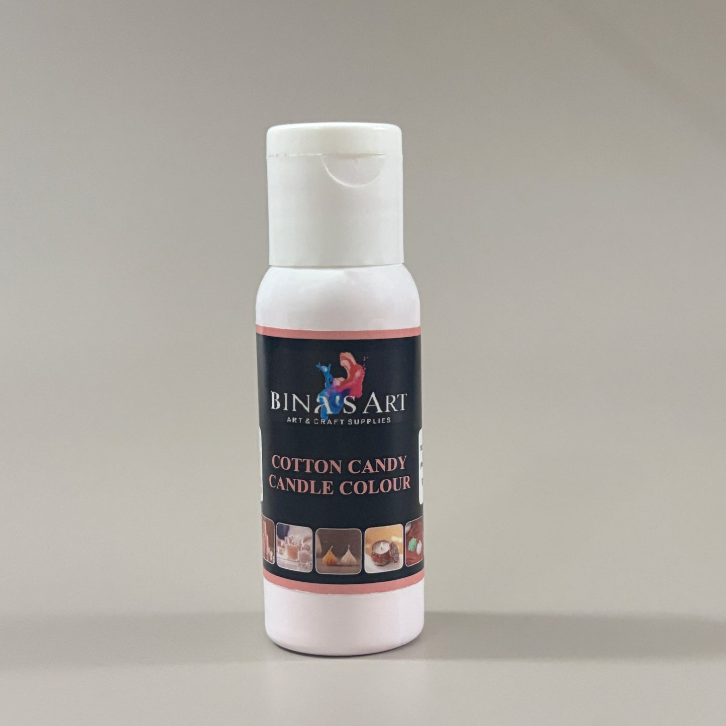 Cotton Candy Candle Colour