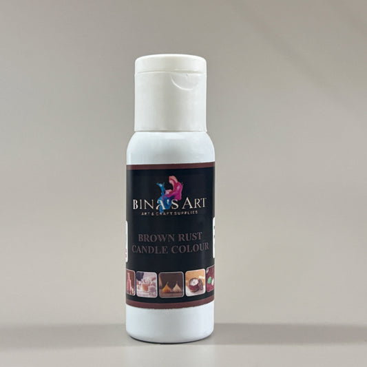 Brown Rust Candle Colour