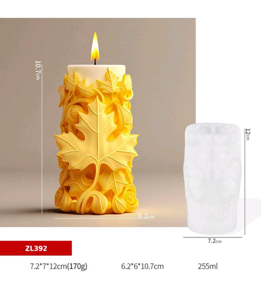 Mepal Leaf Candle Mould