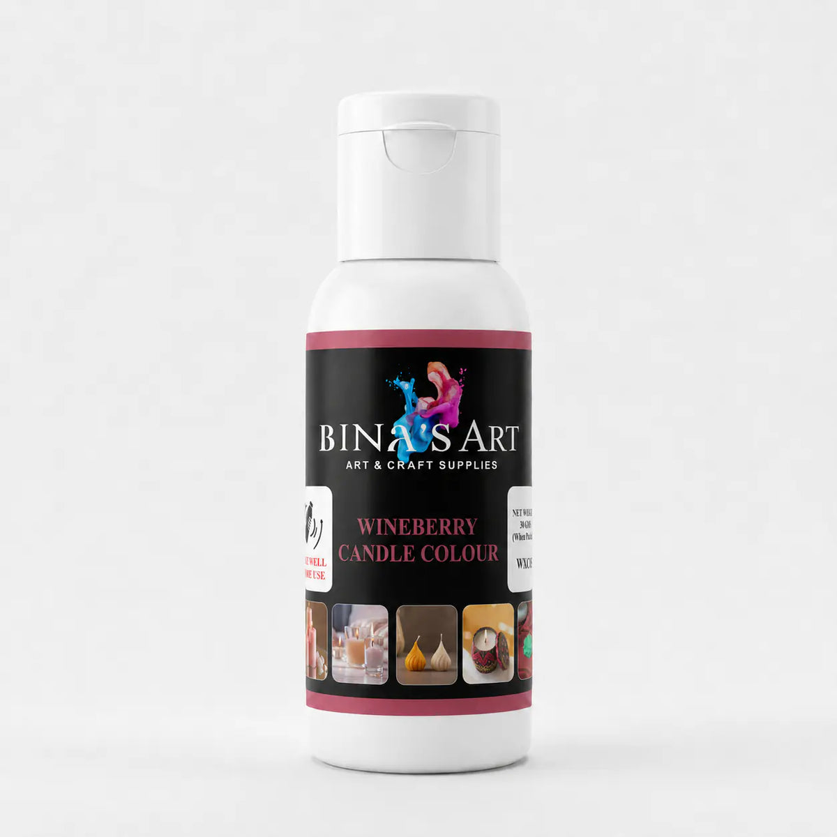 Wineberry Candle Colour