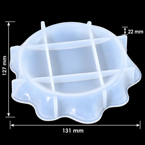 Round Irregular Tray Mould — product