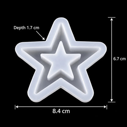 Medium Hollow Star Mould — product