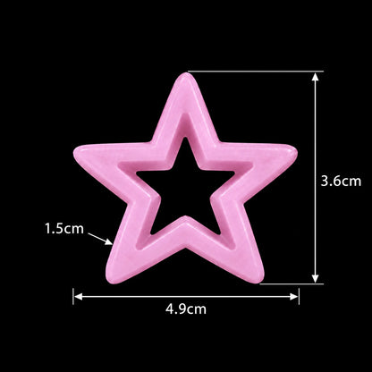 Hollow Star Small Mould — finished example