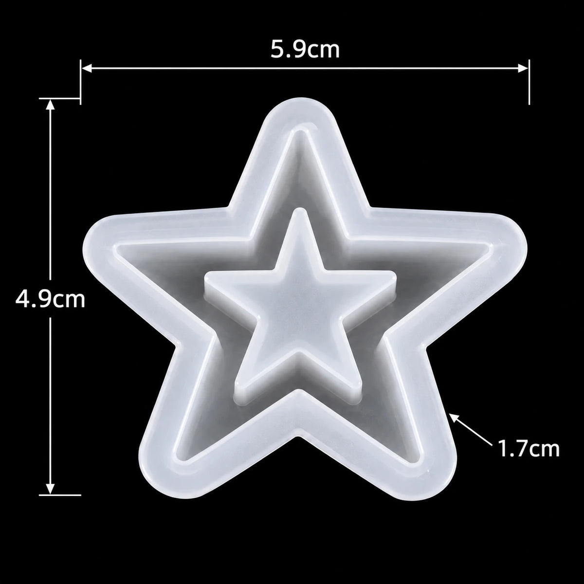Hollow Star Small Mould — product