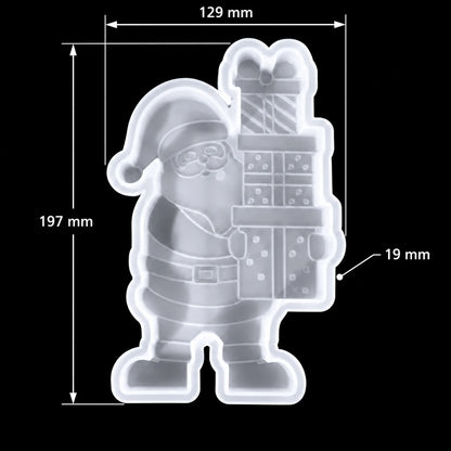 Santa Claus Holding Gifts Mould — product